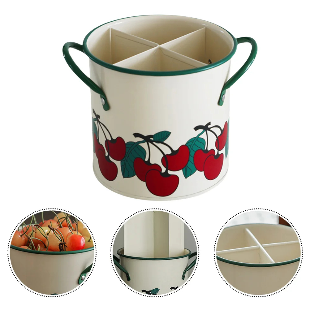 Kitchen Utensil Storage Bucket Multipurpose Chopstick Holder Tableware
