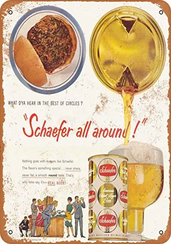 

Metal Sign - 1959 Schaefer Beer - Vintage Look