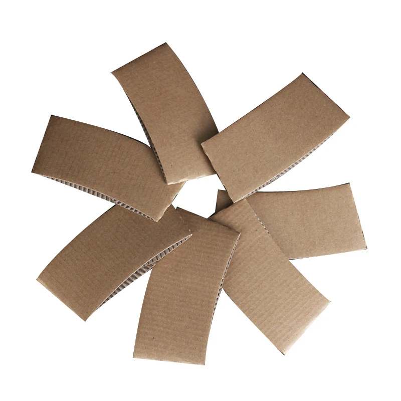 25PCS Disposable Cup Sleeve Paper Kraft for Cold and Hot Drinks Tea Coffee Beverages Co... - SKU DCS01205 - UGI Packaging
