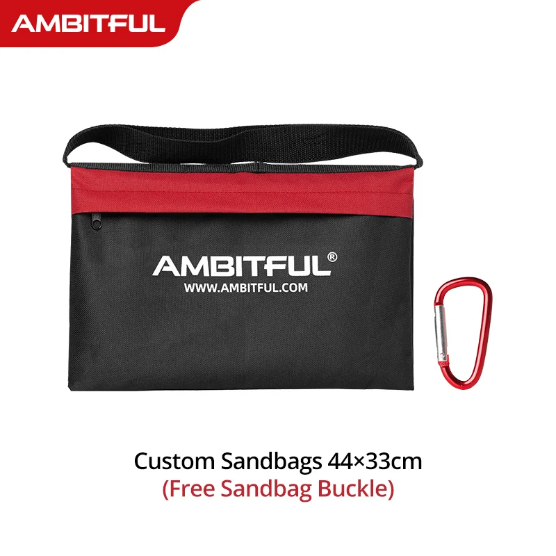 44x33cm Load-Bearing Sandbag Photography Studio Video Stage Film Heavy Duty Sandbag for Light Stands Boom Arms Tripods