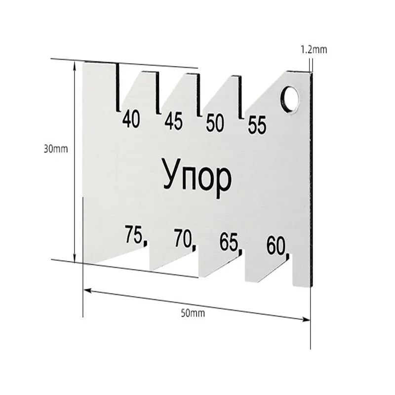 4/1pcs Cutting Angle Gauge Carpentry Gauge Woodworking Gauge Screw Gauge Thread Gauge Angle Measuring Tool Machining Threads Screw Gauges Stainless Steel Carpenter Gauging Measuring Tool