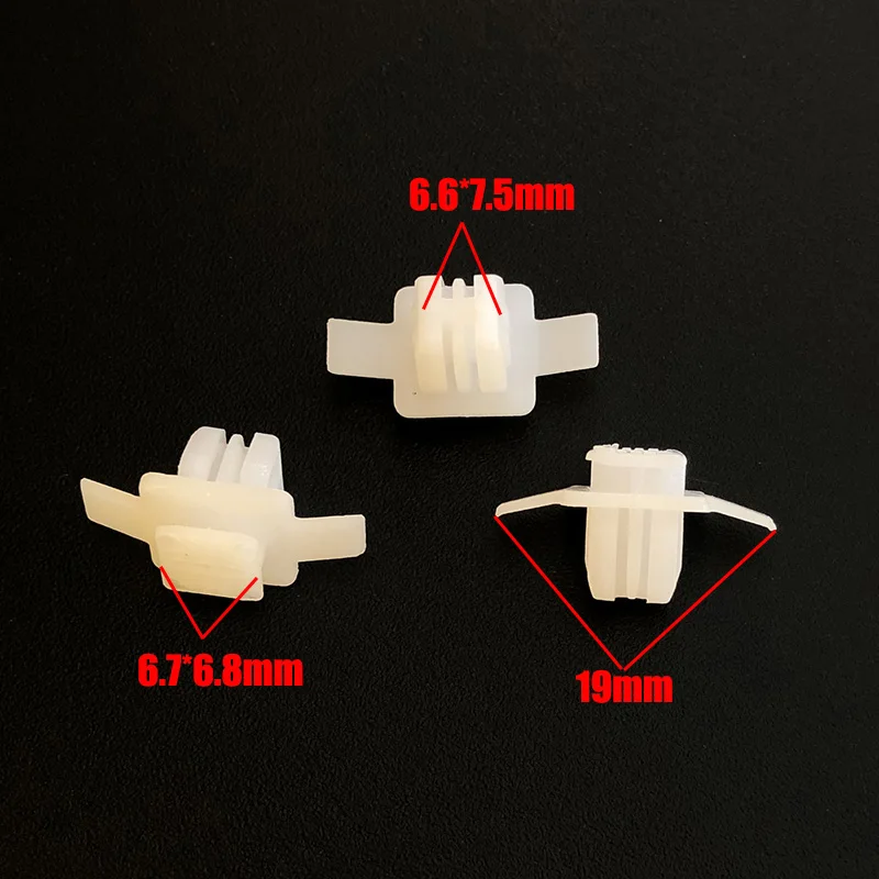 20PCS Misura Per HONDA 8th Gen Civic & 3rd Gen -CRV Passaruota Trim Pinze Surround Esterno Ala Anteriore Di Plastica Auto Di Fissaggio - Foto 6