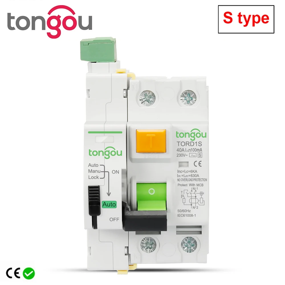 ACSTypeTimeDelayed10s40sRCDRCCBELCBSmartAutomaticSelf