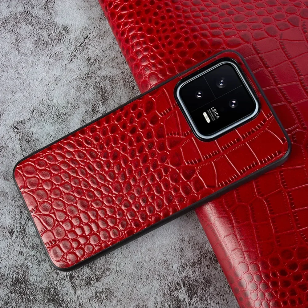 Luxury Genuine Leather Phone Case Cover & Back Shell