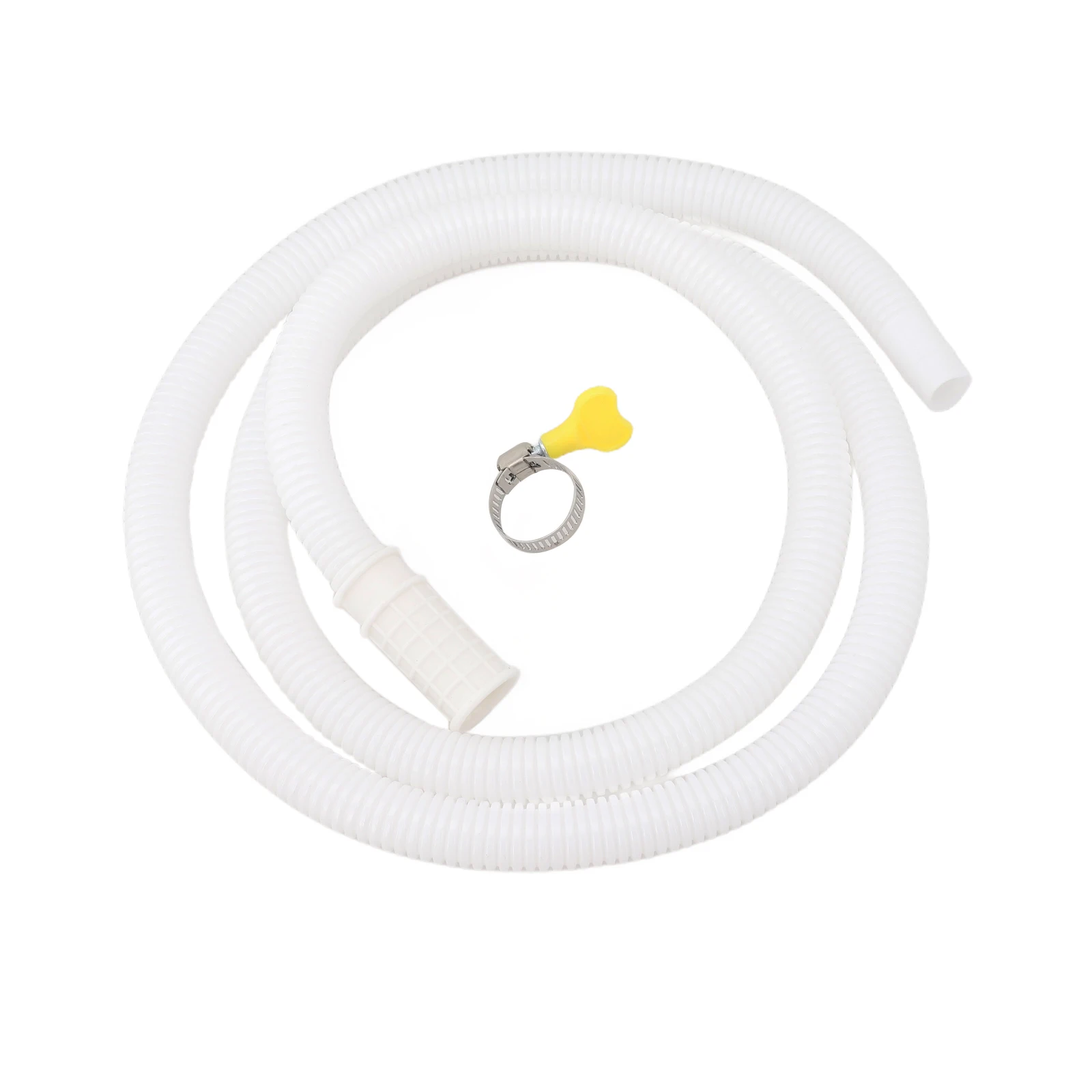 

1pcs Washing Machine ​Water Inlet Hose Air Conditioner Drain Hose Portable Hose 1.5M White Plumbing & Fixtures
