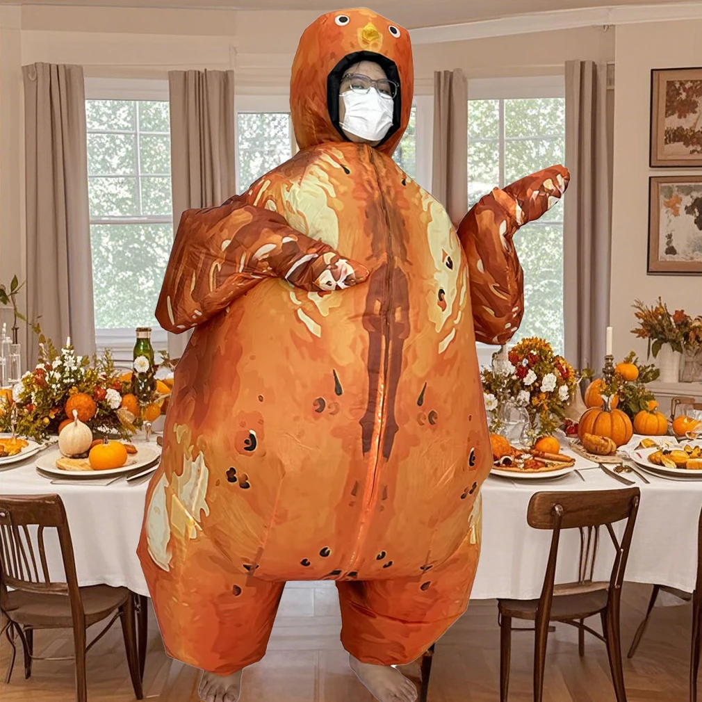 Inflatable Turkey Costume for Adults 2