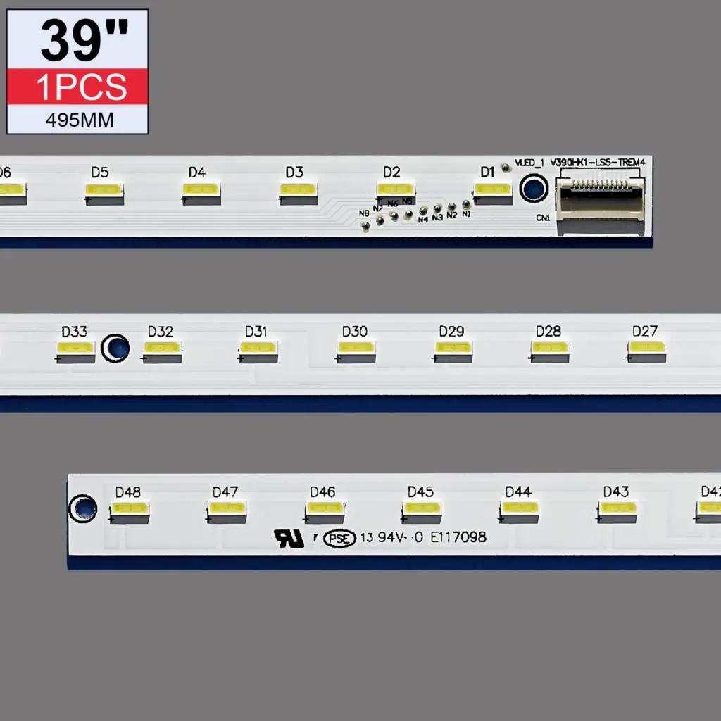 Флуоресцентная полоса для Hi-sense LE39A720 LED39K300J 4A-D074762 LE39A700K L39EM58C флуоресцентная лампа 2