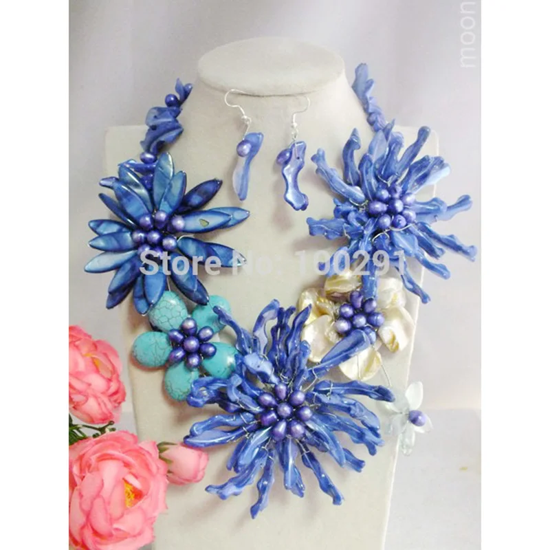 Nigerian Wired Wrap flower necklace, made by hand 20