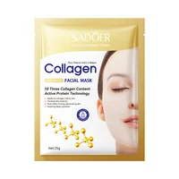 Lot de 10 masques faciaux coréens au collagène anti-rides – Atténue les ridules, anti-âge, raffermit la peau, hydrate et illumine 6