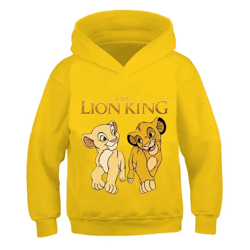 Baby Boys Girls Lion King Simba Clothes Winter Spring Felpe Con Cappuccio Per Bambini Lion King Simba Felpa Per Bambini Lion King Clothi