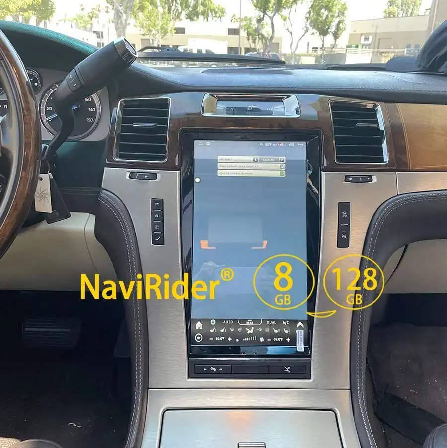 Tesla Android 13 For Cadillac Escalade 2007-2014 Car Radio Multimedia Autoradio