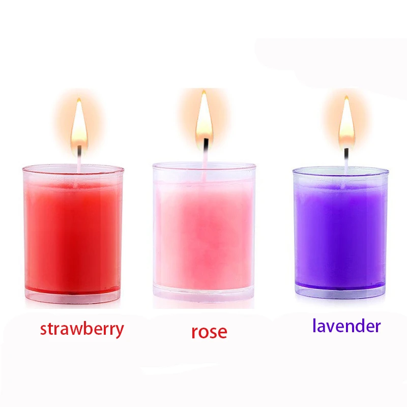 Bdsm Candle Erotic Games for Couple Low Temperature Candle wax Drip Sex Bed Flirting Teasing Massage Candles Ehance Desire