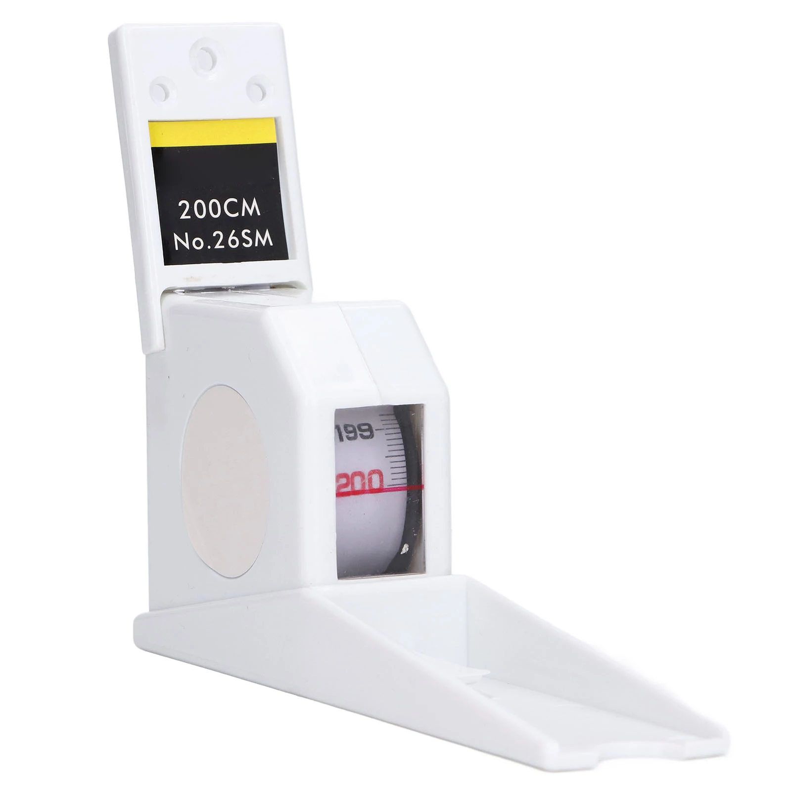 200cm Height Meter Measuring Height Ruler Home Use Wall Mounted Retractable Tape Measure White Stature Meter 200cm