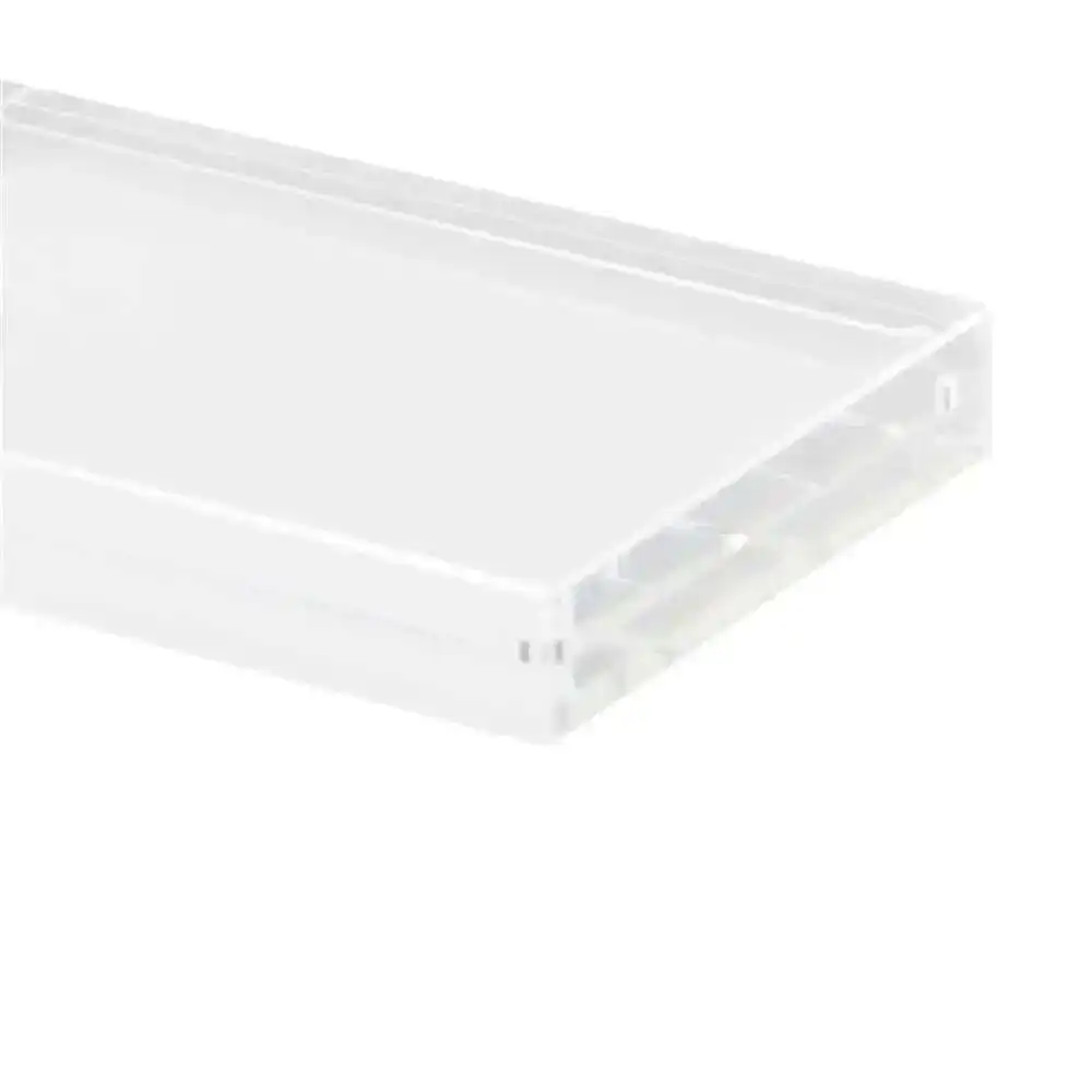 Transparent Acrylic Perspex Magnet Photo Block Picture Frame Clear Desk Sign Label Price Tag Holder Table Top Frame Double Side