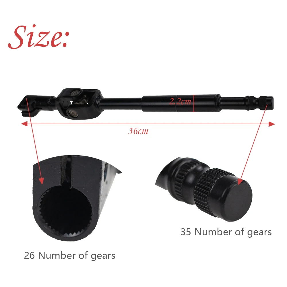 Steering Rod Steering Intermediate Shaft Column Replacement Accessories For Toyota Hilux Vigo Kun25 Innova 45203-0K010