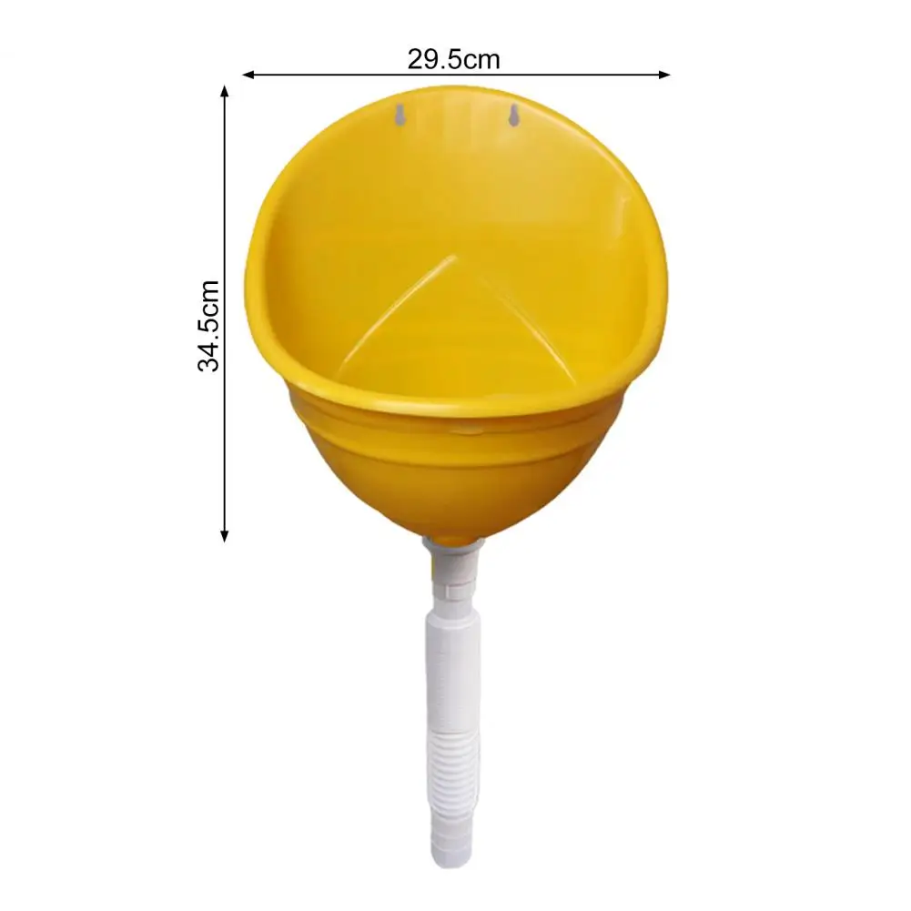 Waterless Wall-Mounted Urinal Anti-Odor Drain Design Urine Diverter Easy Installation Kid Bathroom Toilet Urinal