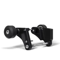 Enhanced Motorcycle Engine Fall Protection Frame & Shock Protection Slider (1 Set - E - Logo)