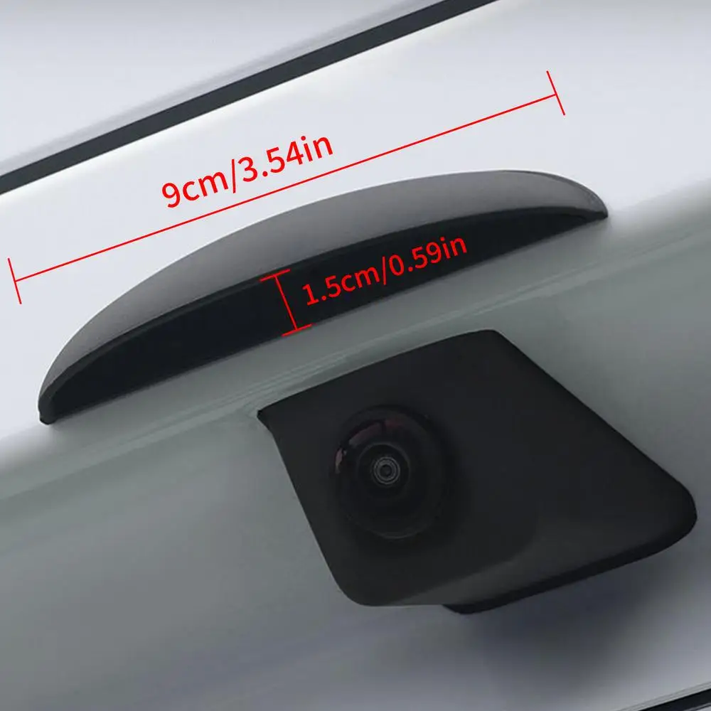 Nuova telecamera per retromarcia per auto Copertura per paralume antipioggia in silicone Copertura per scudo antipioggia per telecamera posteriore per auto Accessori per auto Scudo per telecamera posteriore per auto - Image 6