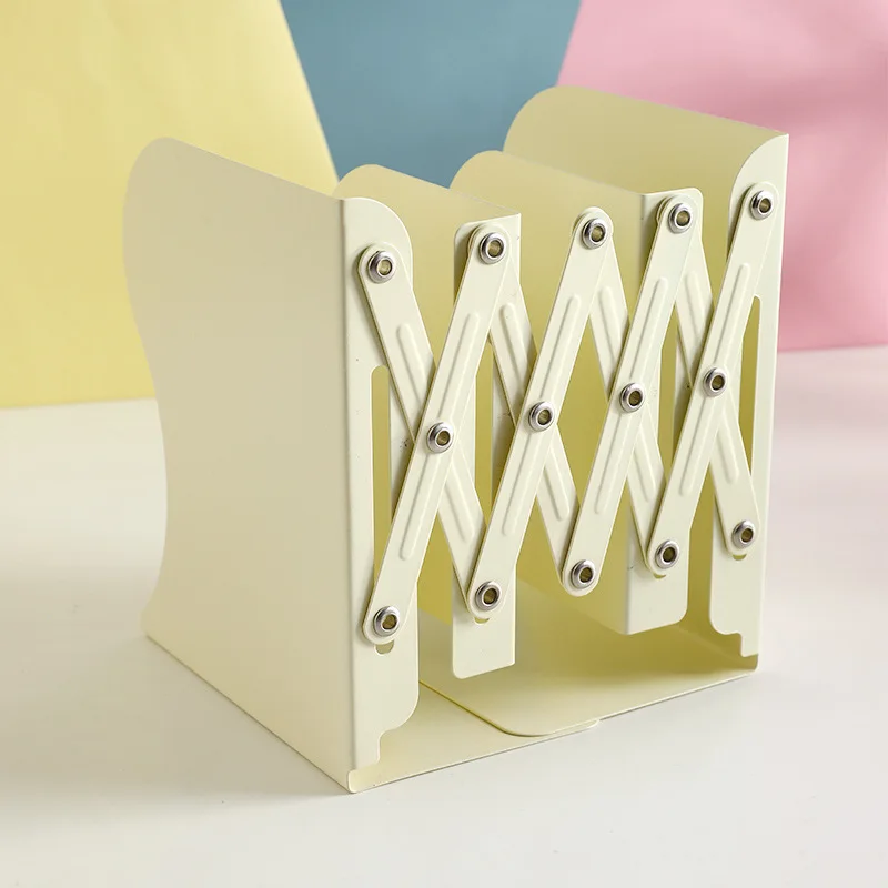 Telescopic Bookstand Student Folder Office Folder Desktop Storage Telescopic Bookshelf