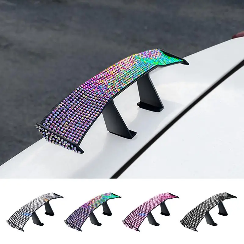 6.9 Pollici Auto Mini Spoiler Auto Mini Spoiler Ala Adesivo Auto Posteriore Trim Raffreddamento Accessori Auto Per Auto Auto Veicoli