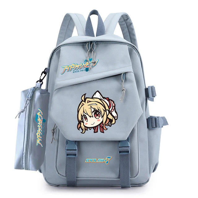 Idolish7 Anime Travel School Bag Book Backpack College Large Capacity  Laptop Bag With Pencil Case - Backpacks - AliExpress
