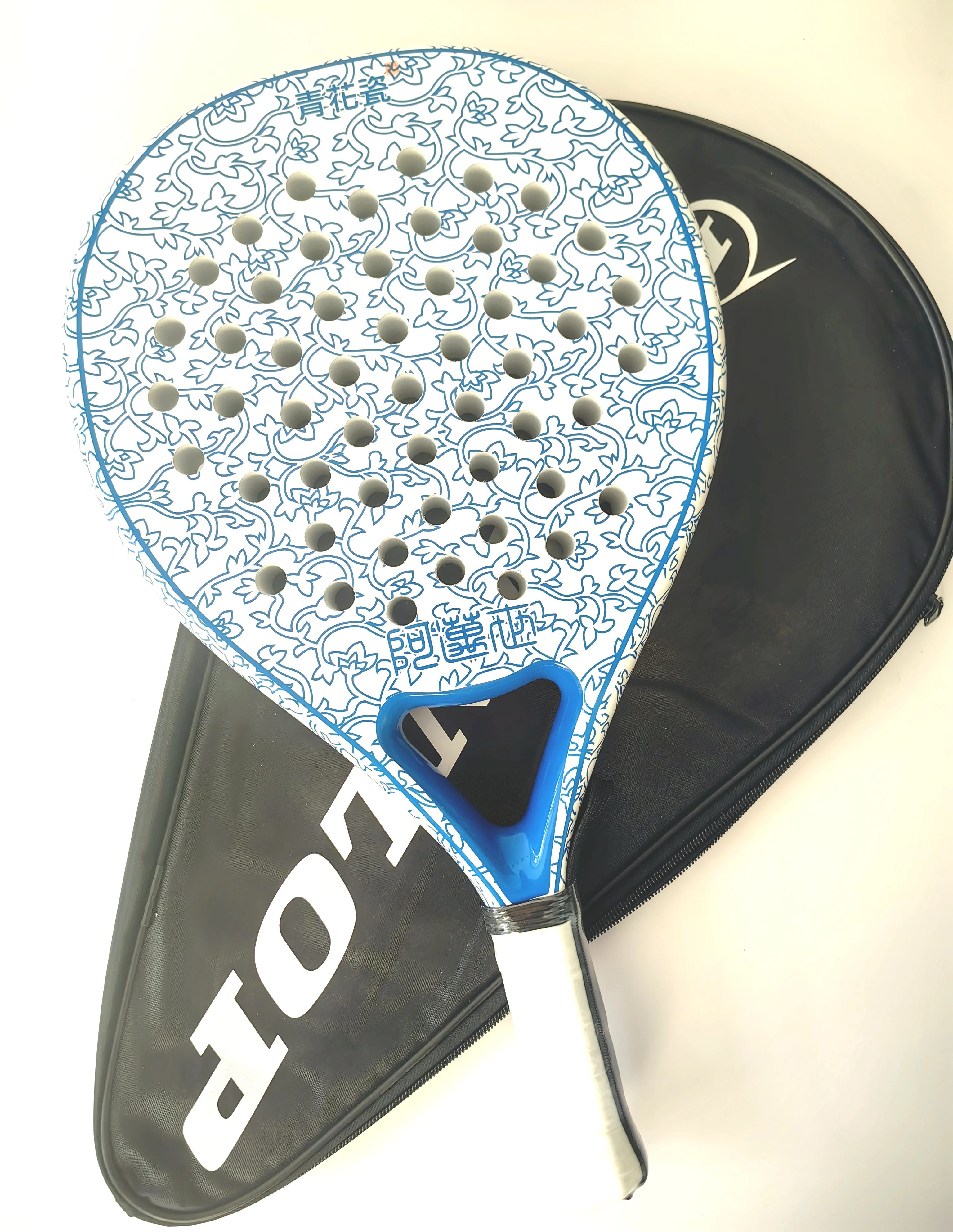 Pala Padel Carbon Fiber Tennis Racket, Outdoor Sports Equipment for Men and Women, Board Racket, New Spot,
