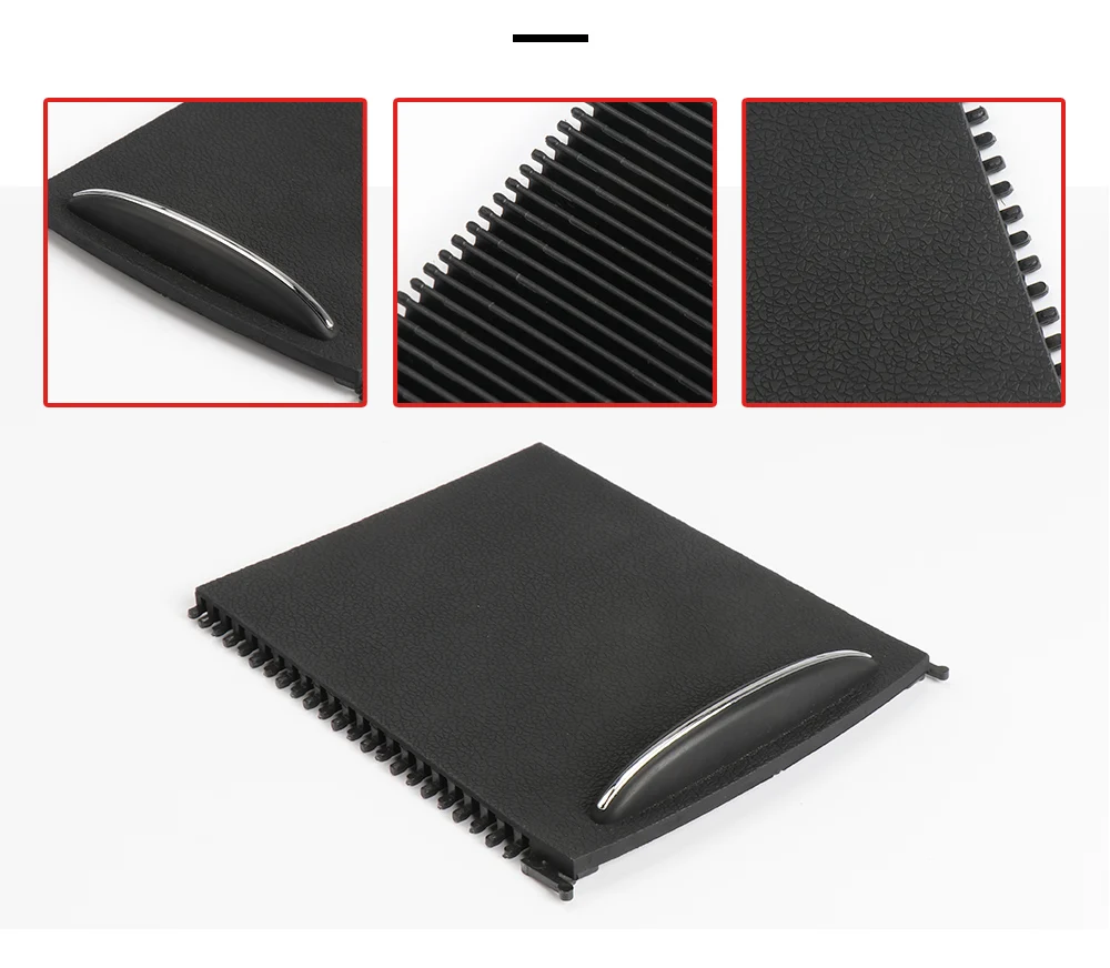 Auto Mittelkonsole Rollo Abdeckung Für Mercedes Für Benz C Klasse W203 2000-2007 Auto Wasser Tasse Halter 2036800123 – Detail 3