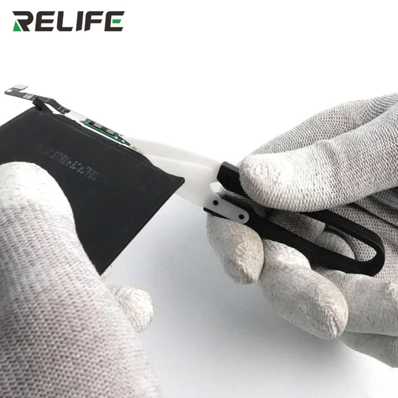 

Relife RL-102 Insulated Ceramic U-shear Special Battery Repair Anti-static Insulation Safety Scissors Hand Tool