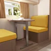 2Pcs/set Stretch RV Dinette Cushions Covers Jacquard Couch Cover Booth Seat Slipcovers RV Camper Car Bench Backrest Cover Decor 1
