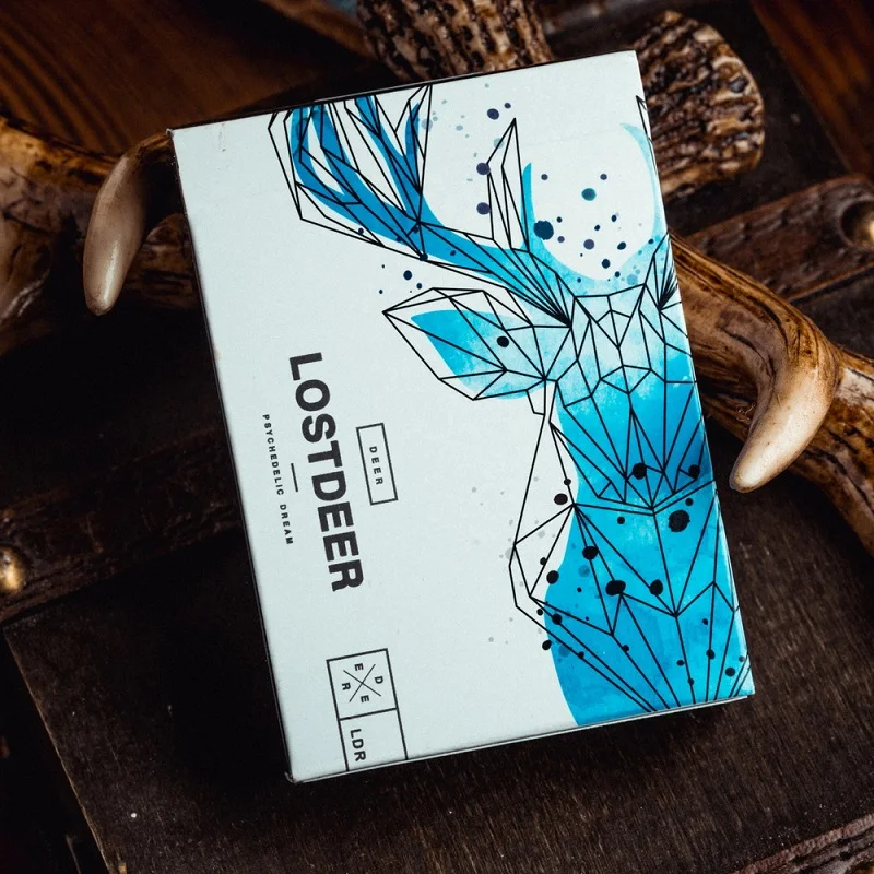 Lost Deer Blue Edition Playing Cards Collection Deck Card Games Magic Props Magic Tricks for Magician blue to red deck magic tricks playing card deck change color close up magic props stage illusions gimmick mentalism magic card