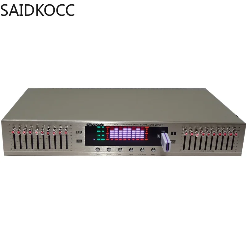 EQ898BTHIFIDigitalHDStereoPreamplifierEqualizerBuiltInUSB