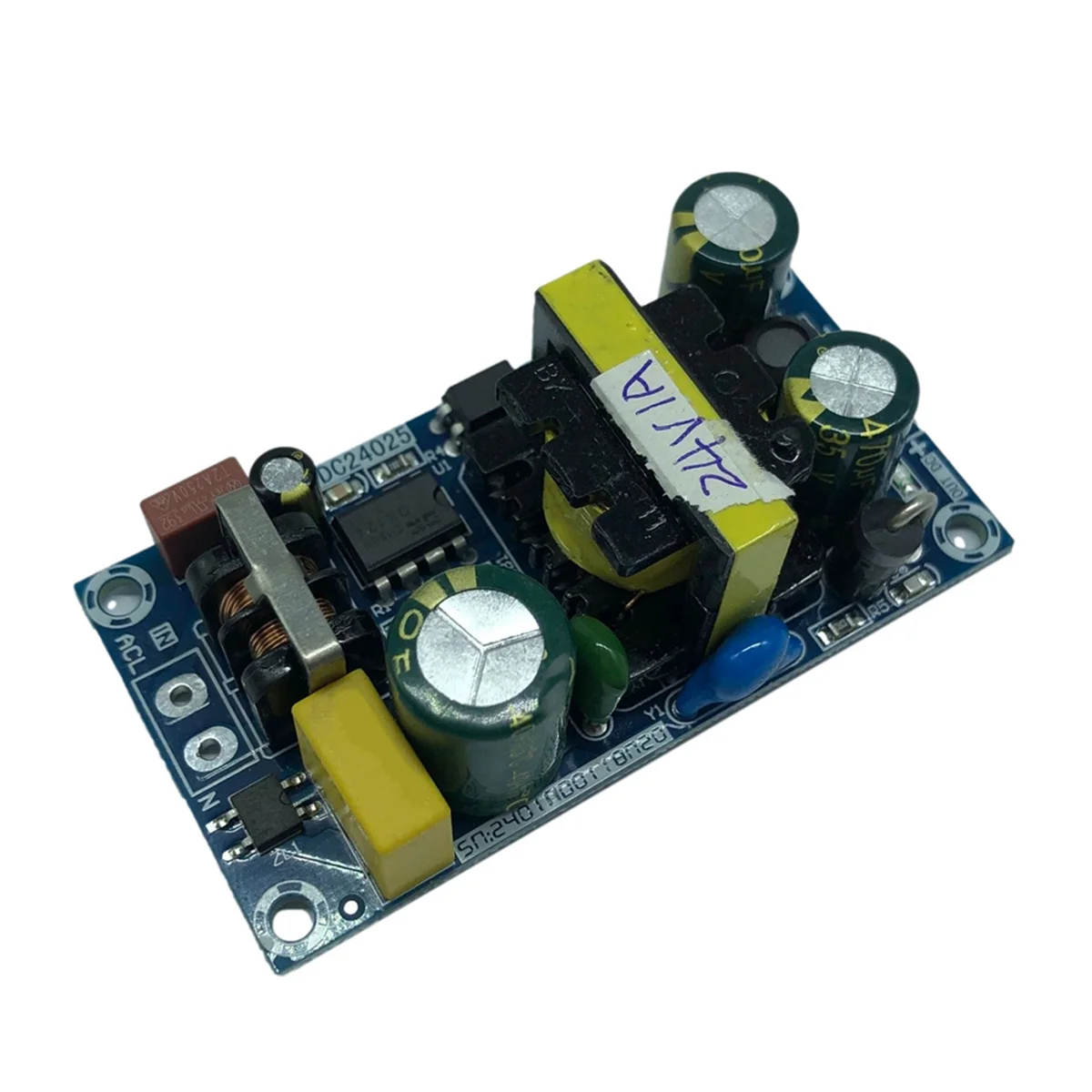 B02B-24V 1A Switching Power Supply Board Module Bare Board 24V 24W 25W Multifunction Power Module AC-DC