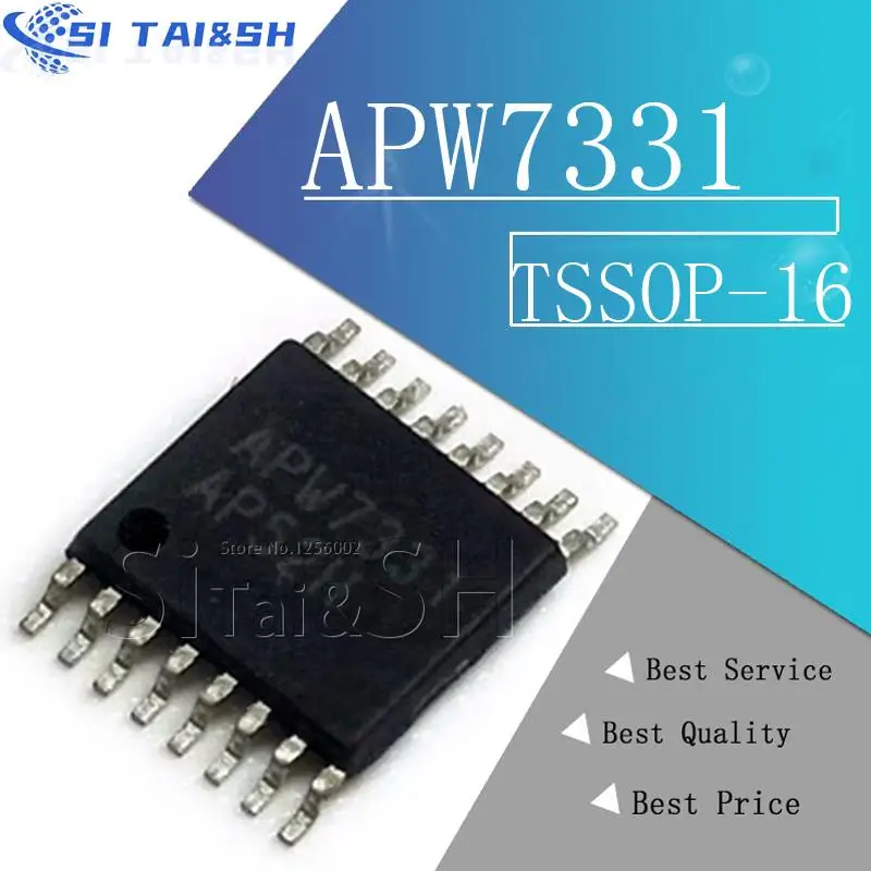 5 pçs/lote APW7331 7331 TSSOP 16|integrated circuit|circuit integre ...
