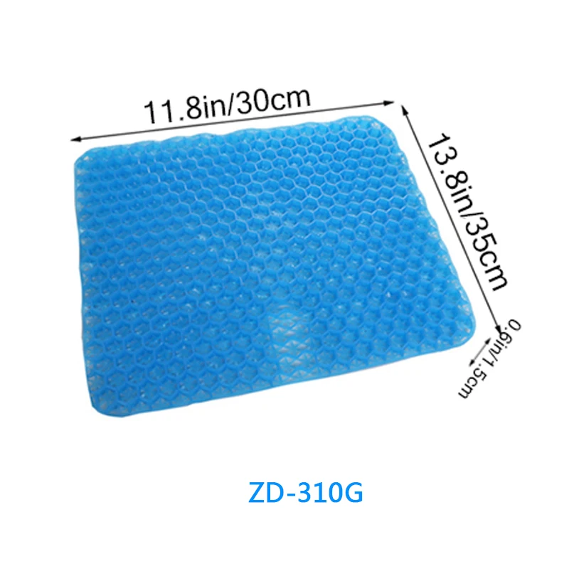 Seat Cushion Breathable Butt Pad Ice Pad Gel Pad Non-slip Wear-resistant Soft and Comfortable Outdoor Seat Cushion Car Seat 