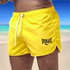 Men's Summer Gym Workout Running Shorts Breathable mesh quick drying Surf Beach Elastic waist tethered shorts S-4XL 4