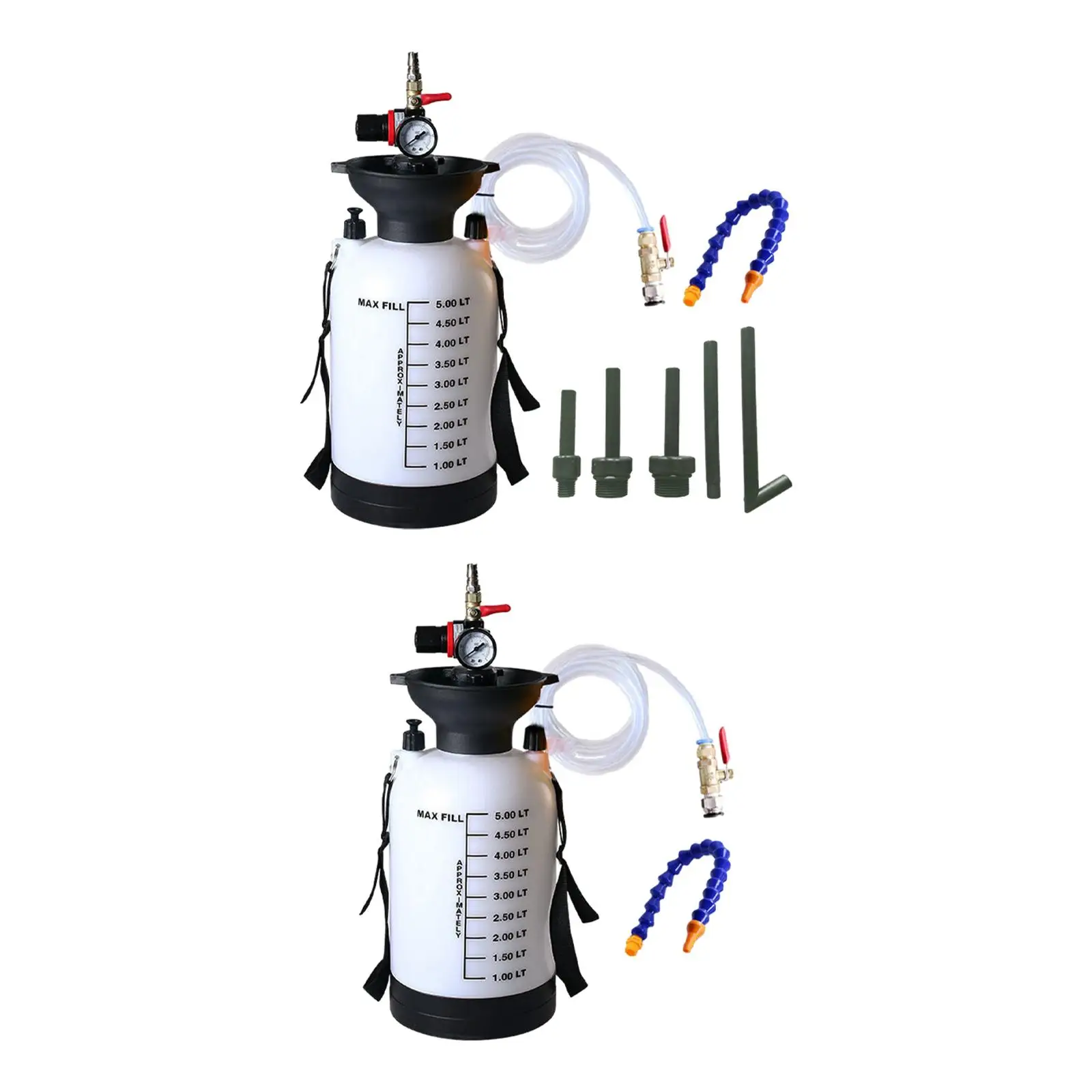 5L Refill Bottle Automotive Transmission Fluid Pump Auto Transmission Fluid Fill Extractor Gear Oil Filler Tank Refill System