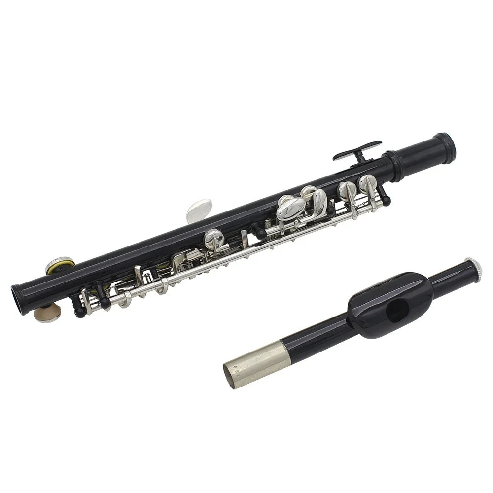 C Key Flute Flute Instrument Wind Music Instrument Black Piccolo Flute