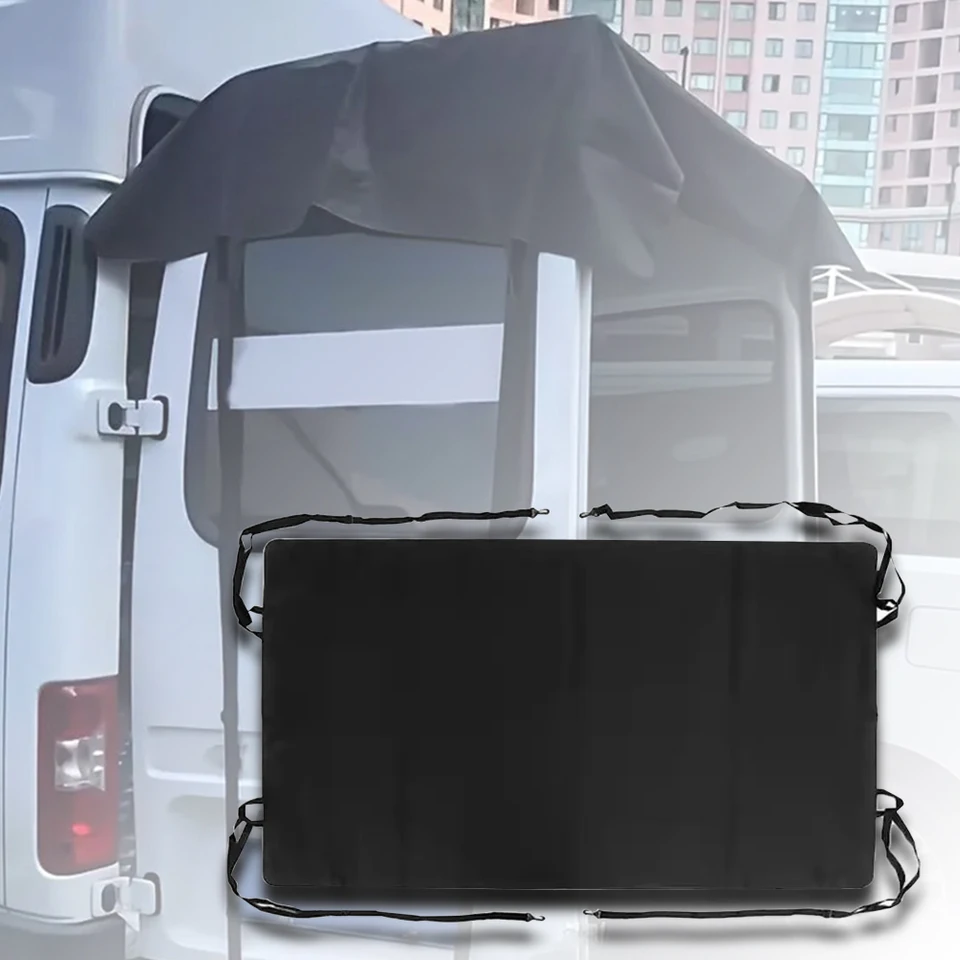 Van Rear Barn Door Awning Cover Sunshade For Mercedes-Benz Sprinter