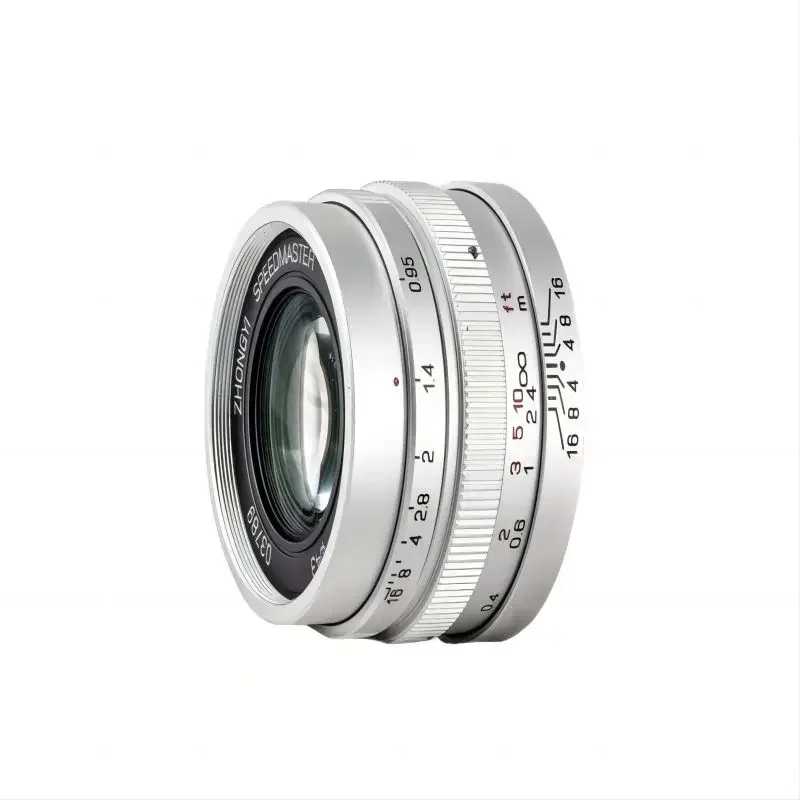새로운 마이크로 포서드(M43) 렌즈 F/0.95 조리개 25mm 광각 고정 초점 렌즈는 C-마운트 산업용 카메라와 함께 사용 가능합니다.
