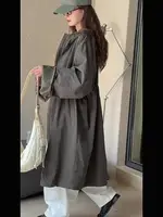 HanOrange 2024 женская ветровка из нейлона  зеленый/бежевый