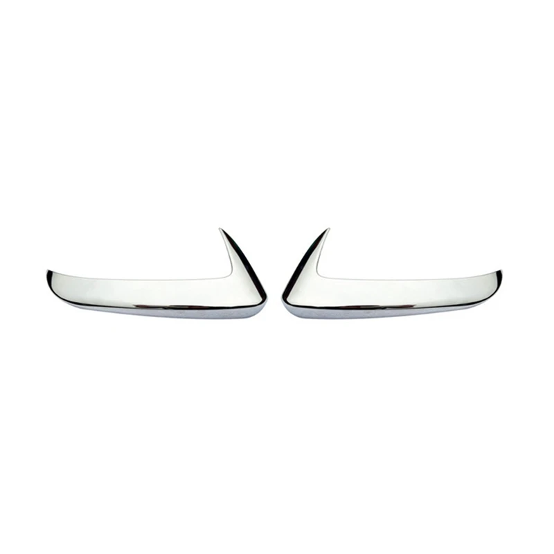 1Pair ABS Chrome Side Rearview Mirror Strip Cover Trims Sticker For Toyota Noah Voxy 90 Series