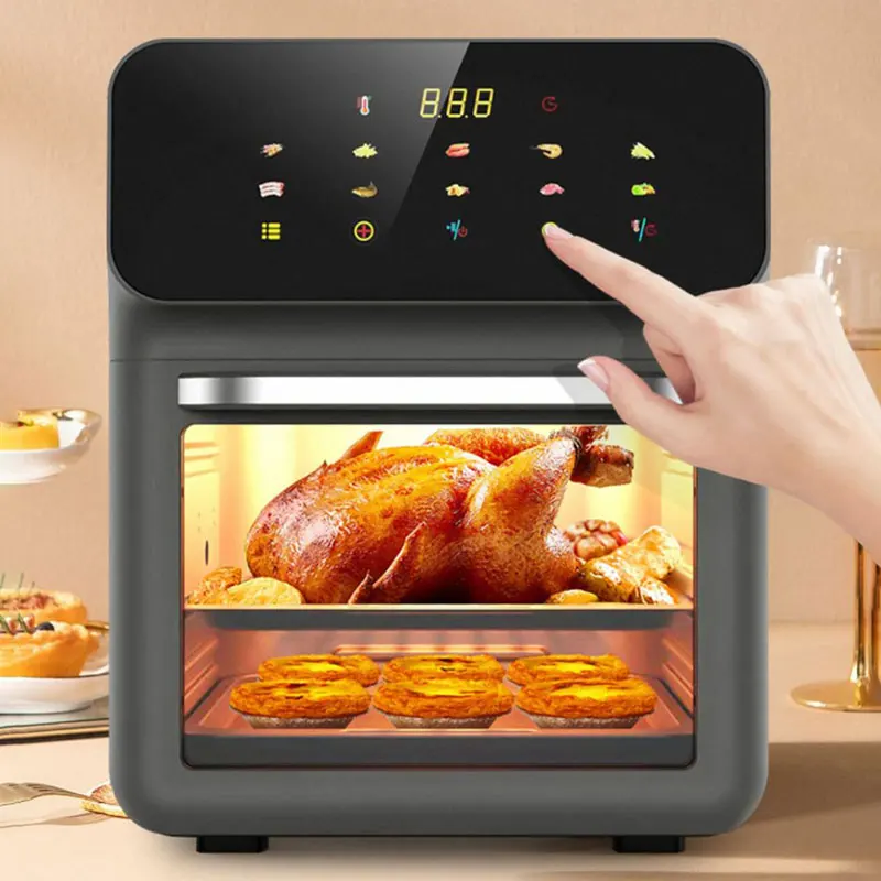 9L Air Fryer,1350W Air Electric Oven,Multi-Function Home Kitchen Oil-Free Low Fat Electric Fryers,Deep Fryer 110V 220V 에어프라이기 4