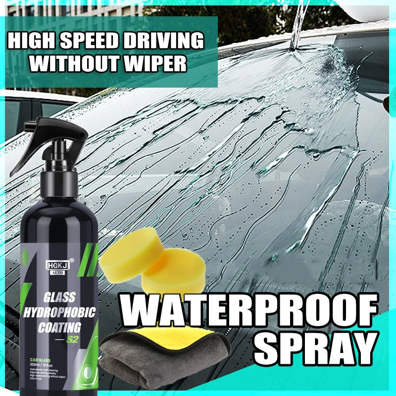 Cars Glass Water Repellent Spray Ceramic Windshield Nano Hydrophobic