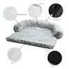 Large Washable Pet Bed Soft Plush Couch Warm Dog Bed Mat Cover Sofa Cushion Waterproof Non-Slip Dog Mat for Dogs Cat 4
