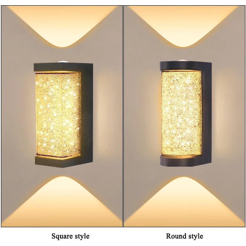 럭셔리 크리스탈 LED 벽 램프, 모던 LED 실내 벽 조명, 침실 거실 머리맡 계단 복도 조명, 10W AC85-265V