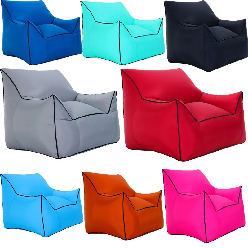 Outdoor Camping Inflatable Armchair Sofa Chair Beach Chair Summer Pool