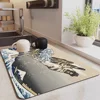 Fashion Japan The Great Wave Off Kanagawa Table Drain Pad Tabletop Absorbent Draining Mat Tableware Placemats for Table Decor 3
