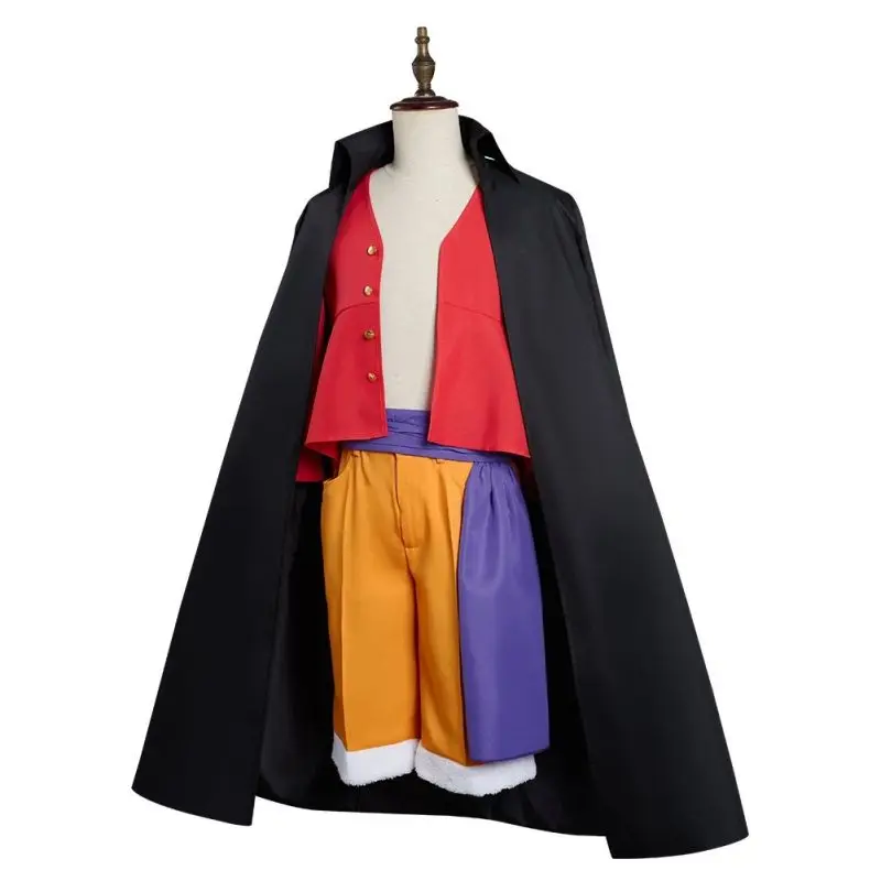 Anime One Piece Cosplay Costume Monkey D. Luffy Cosplay Trench