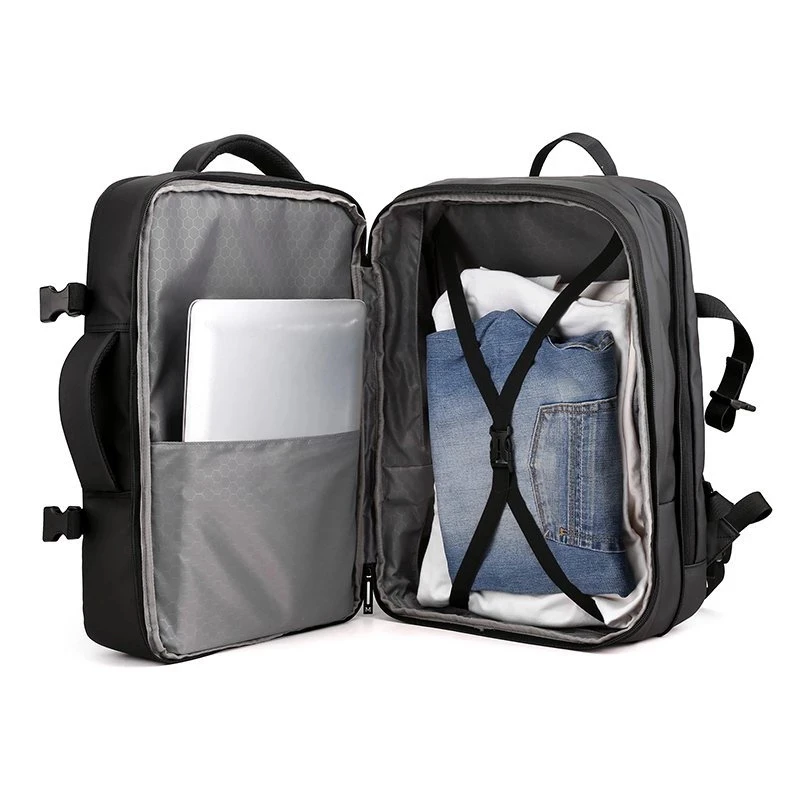 Man's Business Backpack High-Quality Notebook Backbag USB Charging Laptop Bag Waterproof Daypacks Mochila Luxury Young Rucksack