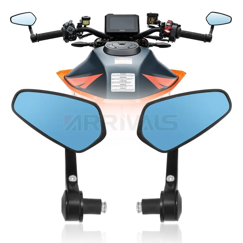 

Зеркало заднего вида для мотоциклов, скутеров, 22 мм, 7/8 дюйма